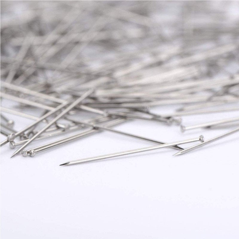 TH 3500pcs Stainless Steel Head Pins Fine Satin Pin Dressmaker Pins for Jewelry Making, Sewing and Craft, Nickel Plated, 26 mm - Image 5